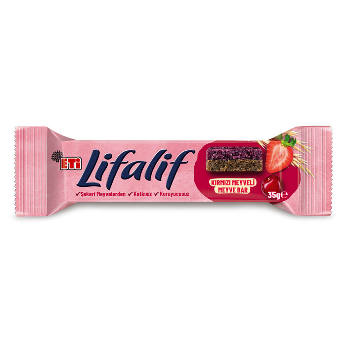 Eti Lifalif Meyve Bar Kırmızı Meyveli 35 Gr
