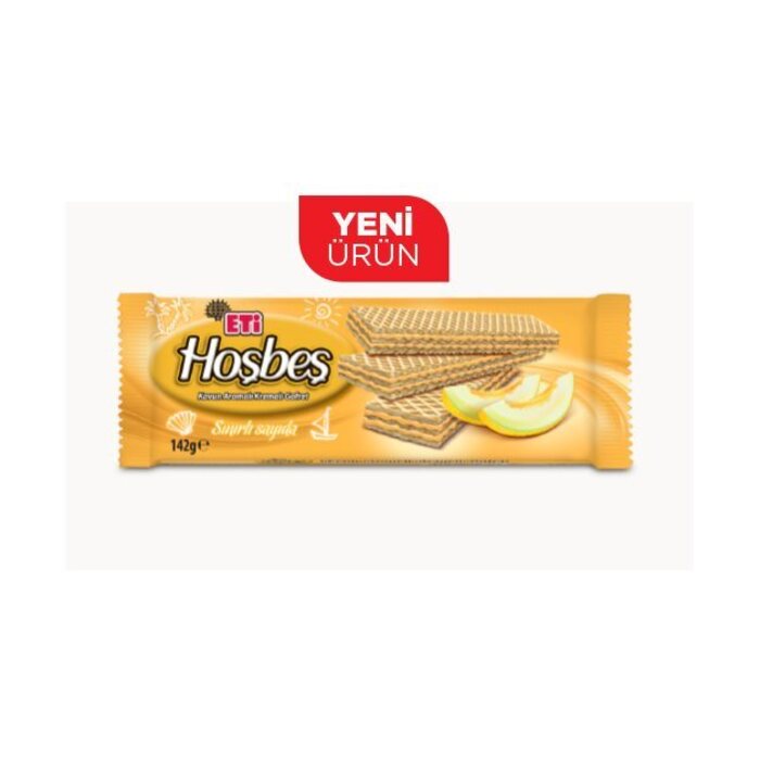 Eti Hoşbeş Kavun Aromalı Gofret 142 Gr