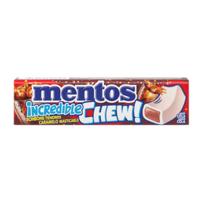 Mentos İncredible Chew Kola Aromalı Çiğnenen Şekerleme 45 Gr