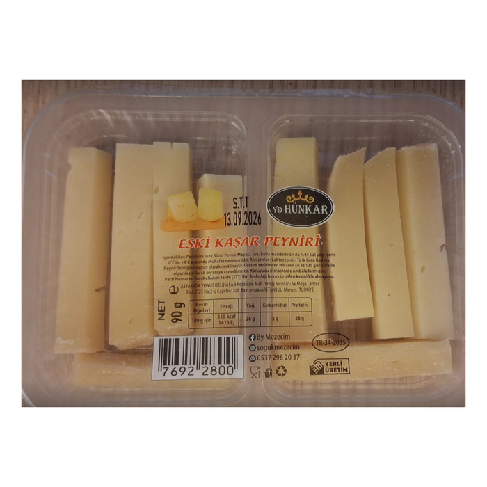 Hünkar Eski Kaşar Peyniri 90 Gr