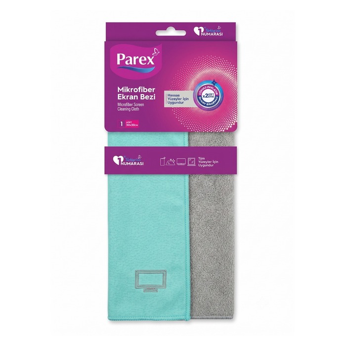 Parex Mikrofiber Ekran Bezi 30x30 Cm