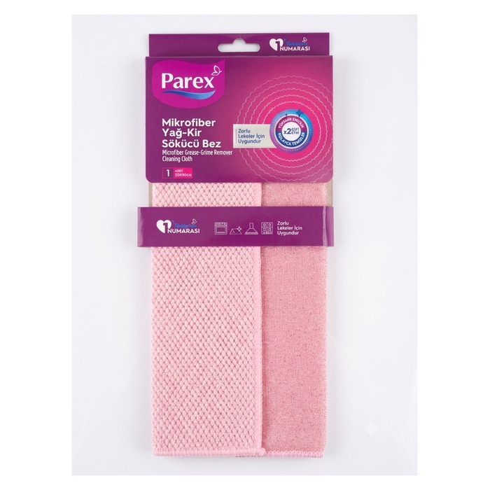 Parex Mikrofiber Yağ Kir Sökücü Bez 30x30 Cm