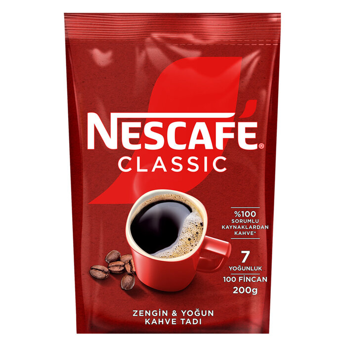 Nescafe Classic Ekonomik Paket 200 G
