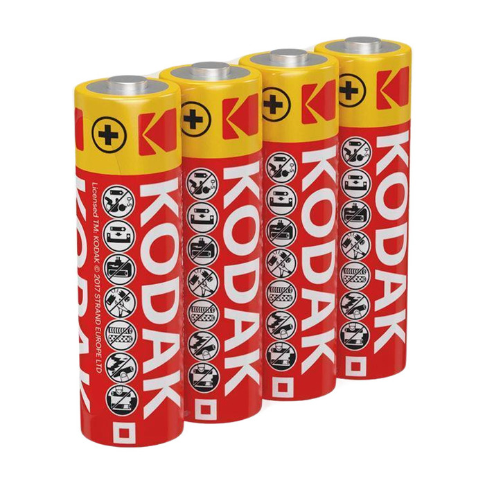 Kodak Blisterli Çinko Karbon Kalem Pil-4'lu