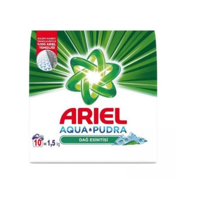 Aqua Pudra Toz Çamaşır Deterjanı Dağ Esintisi 1.5 Kg