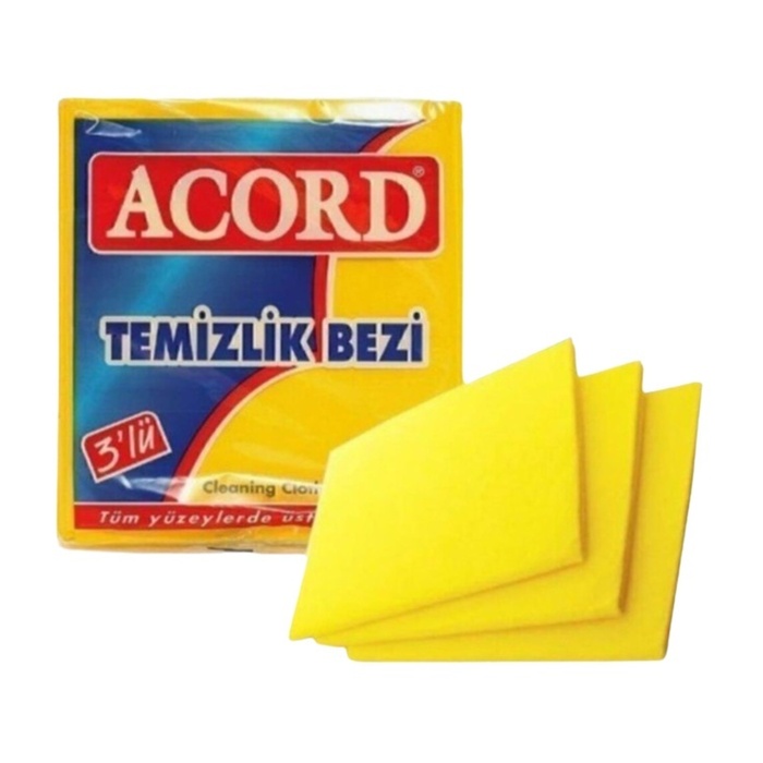 Acord Cleanıng Cloth Temizlik Bezi 3lü