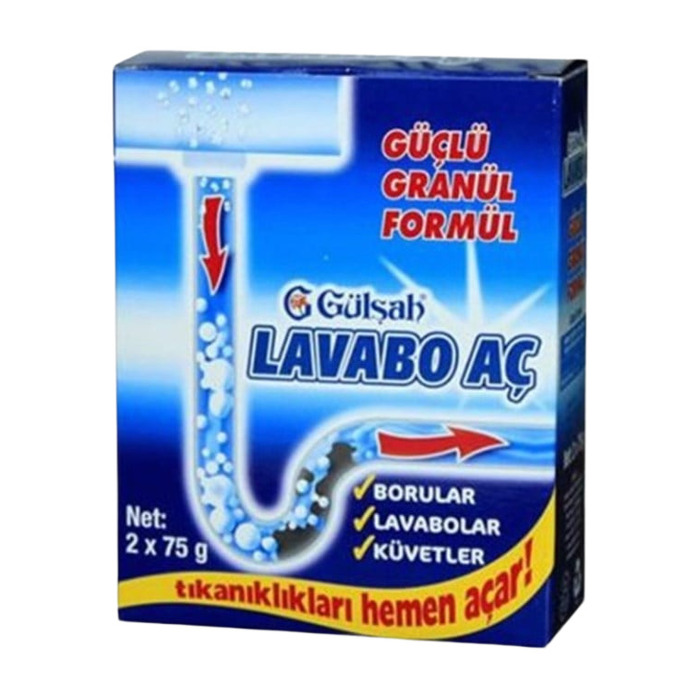 Gülşah Lavabo Açıcı Granül 2x75 Gr