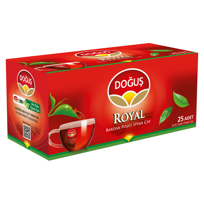Doğuş Çay Royal Breakfast Bardak Poşet 25'li