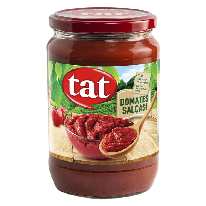 Tat Dom. Salçası Cam Kavanoz 710 Gr
