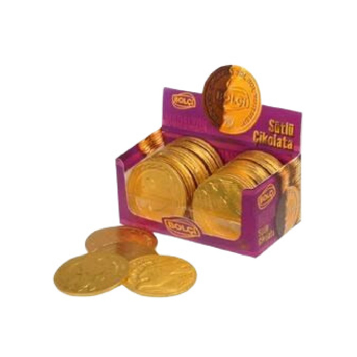 Madalyon Para Çikolata 23 Gr Adet