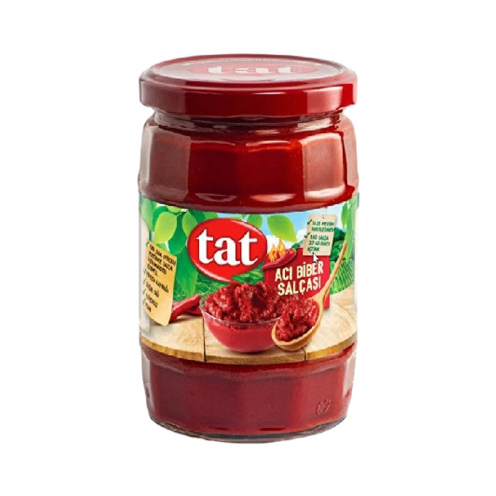 Tat Biber Salçası Acı 550 Gr