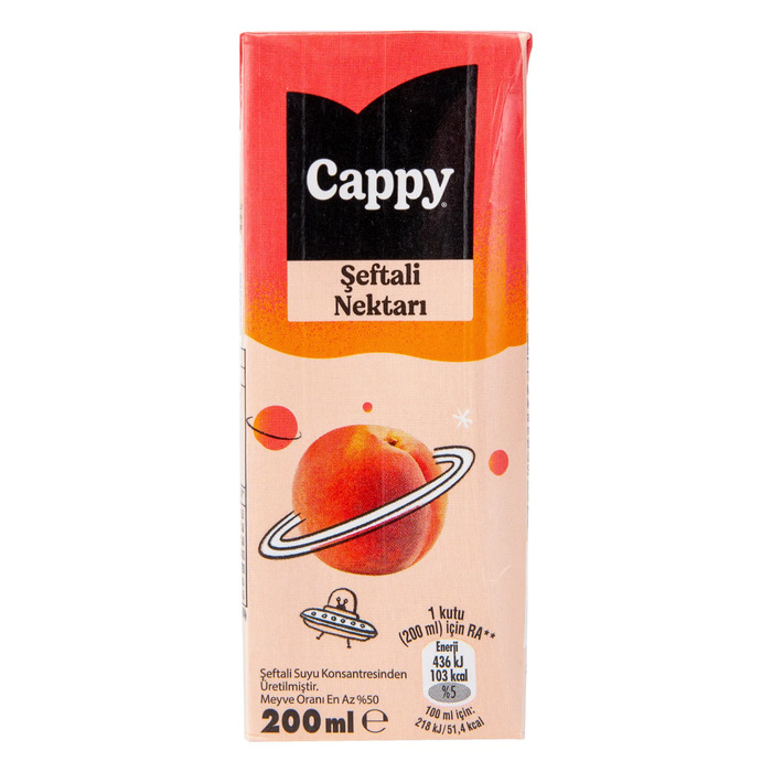 Meyve Suyu Şeftali 200 Ml