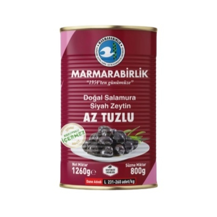 Marmara Birlik Zeytin Salamura 800 Gr