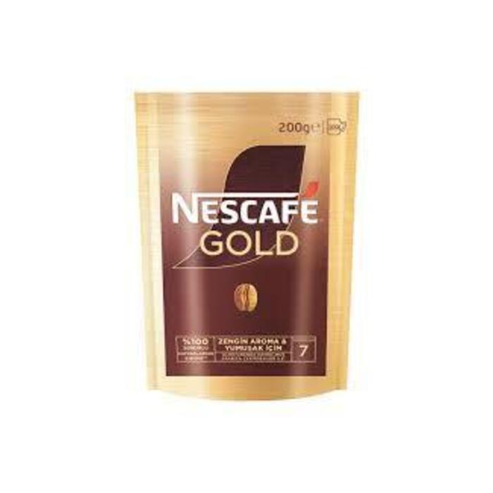 Nescafe Gold Zengin Aroma Yumuşak İçim 200 Gr