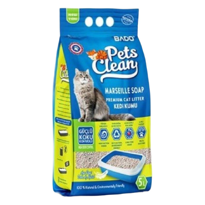 Bado Pets Clean Kedi Kumu Sabun Kokulu 5 Lt
