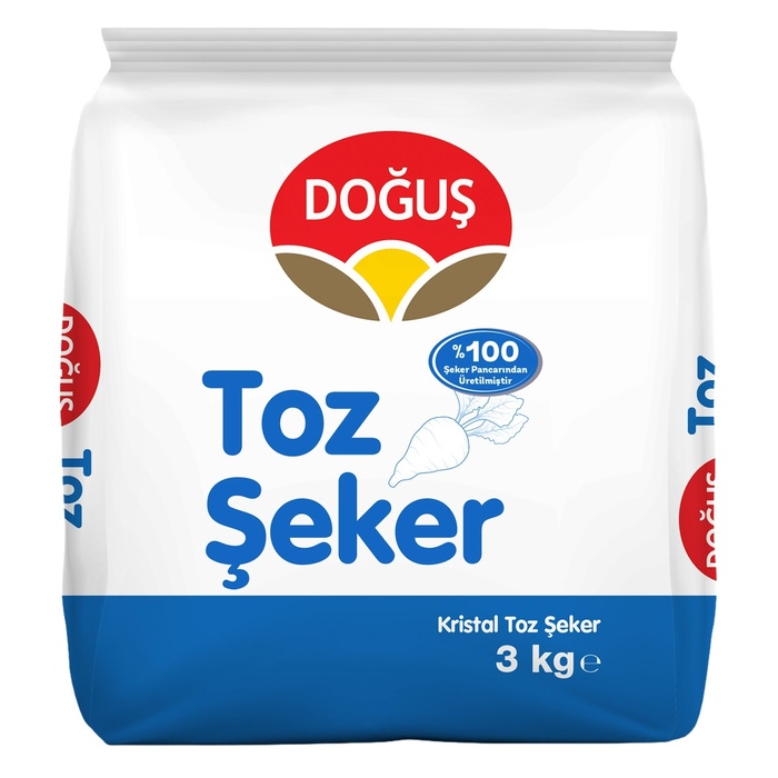 Doğuş Paket Toz Şeker 3 Kg