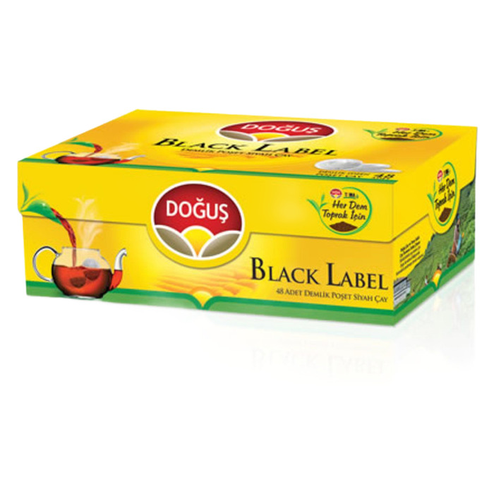 Doğuş Çay Siyah Black Label 48'li