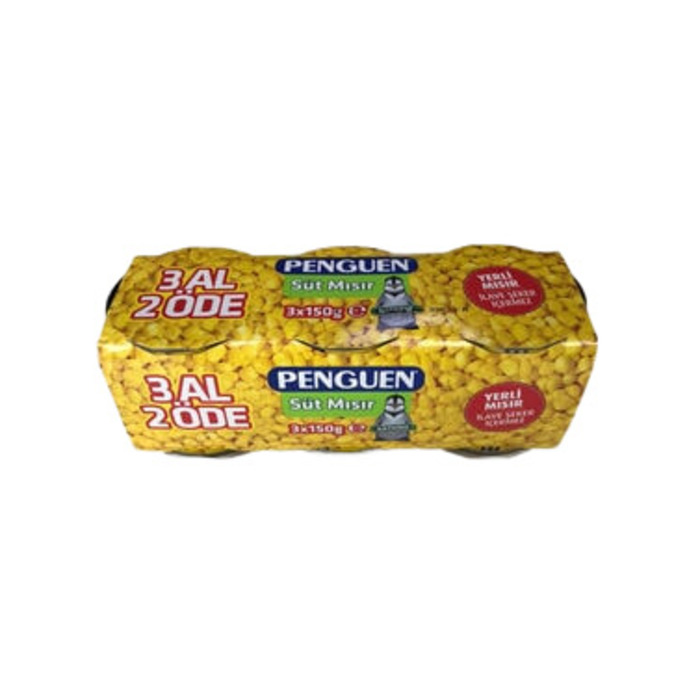 Konserve Süt Mısır 3'lü 150 Gr