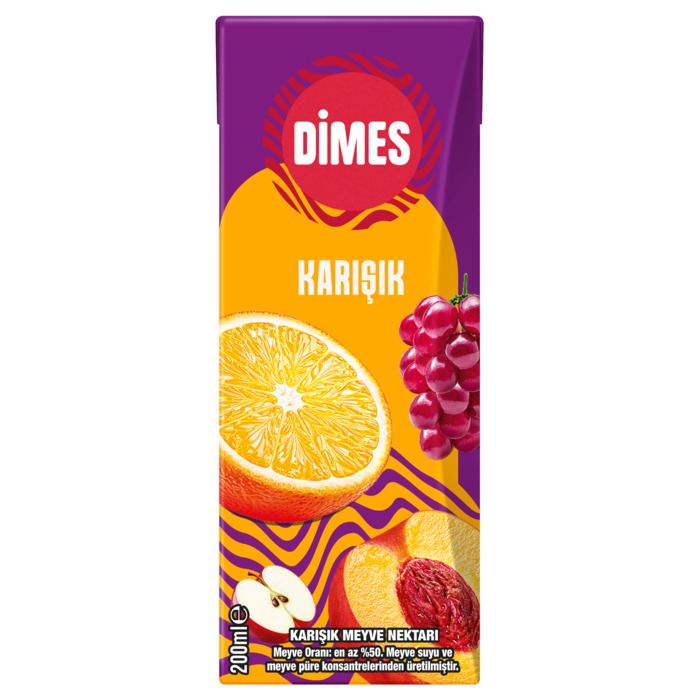 Meyve Suyu Karışık Meyveler 200 Ml