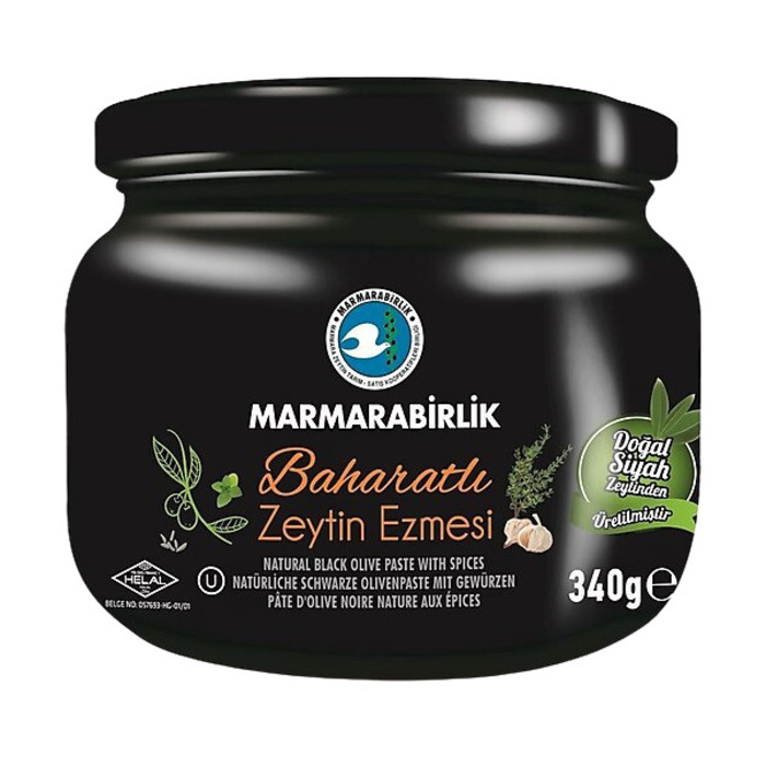 Zeytin Ezmesi Baharatlı 340 Gr