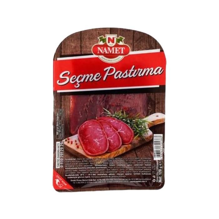 Namet Pastırma Seçme Dana 100 Gr