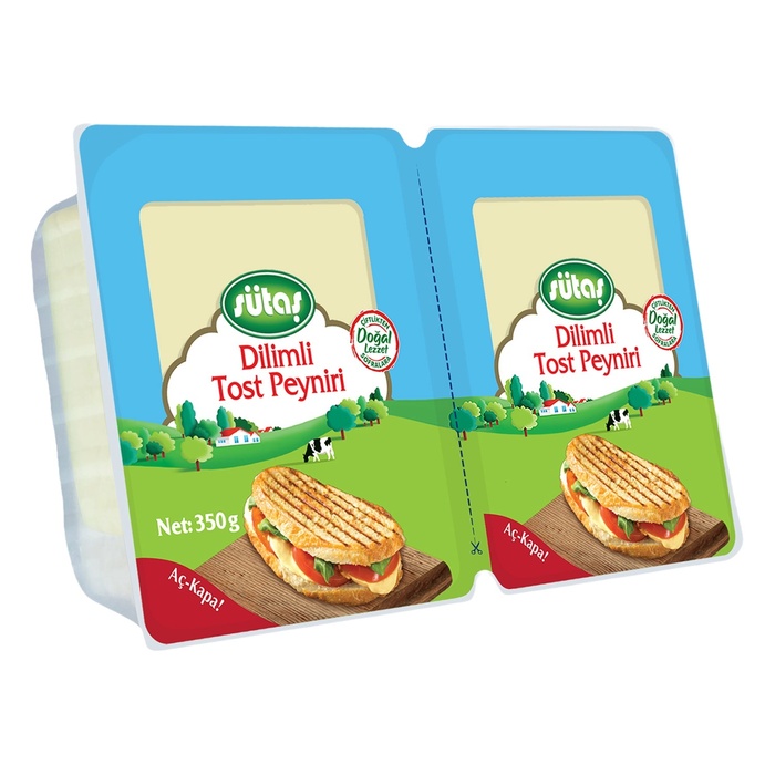 Dilimli Tost Peyniri 350 Gr