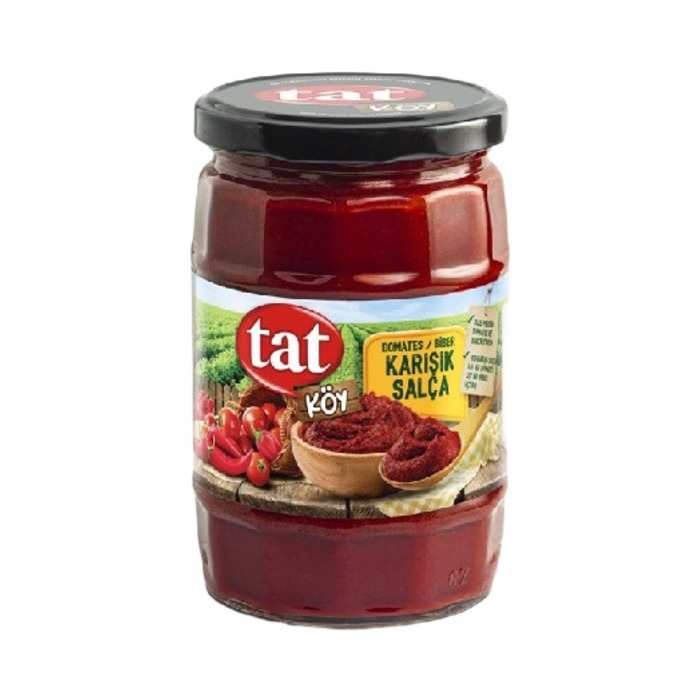 Tat Salça Köy Tipi Domates Biber 550 Gr