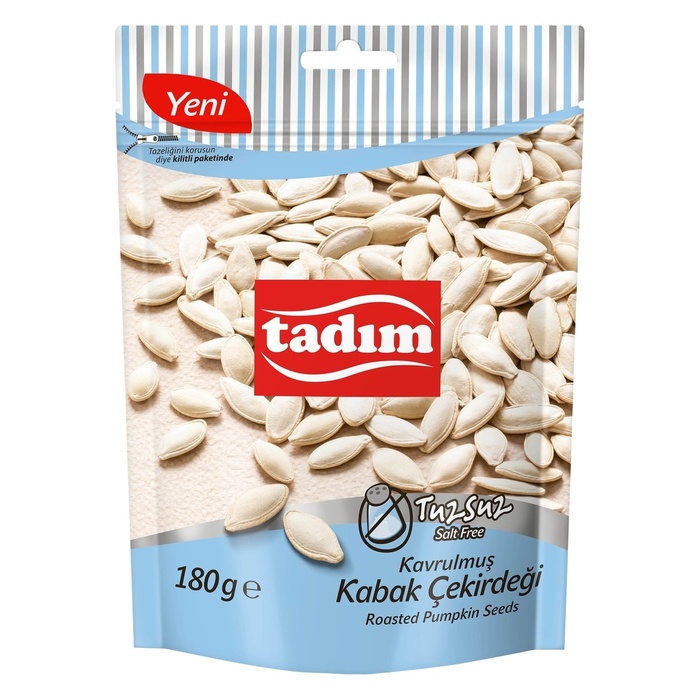 Kavrulmuş Kabak Çekirdeği Tuzsuz 180 Gr