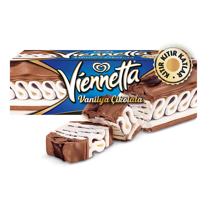 Algida Viennetta Çikolata Vanilya 800 Ml