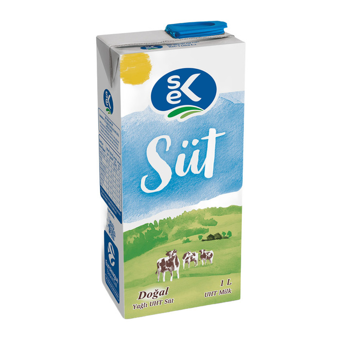Sek Süt Uht Tam Yağlı Süt 1 LT