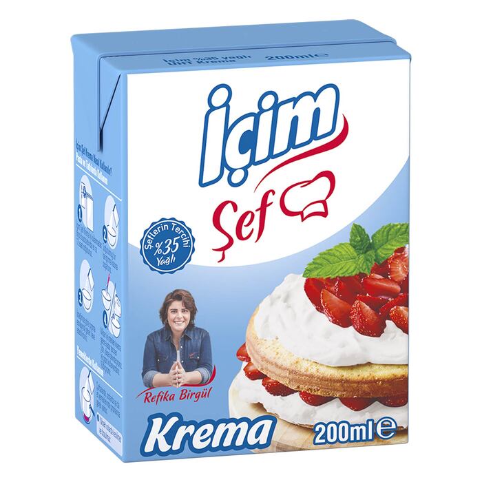 Şef Sıvı Krema 200 Ml