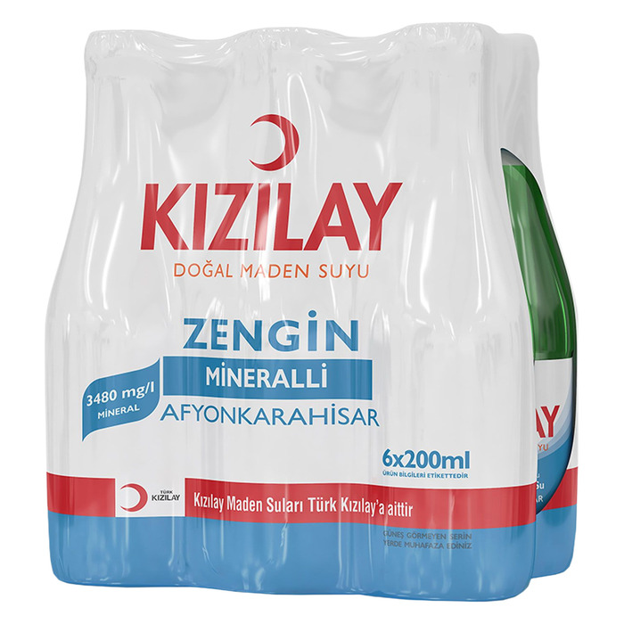 Doğal Maden Suyu 6x200 Ml