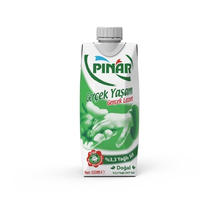Pınar Tam Yağlı Süt 500 Ml