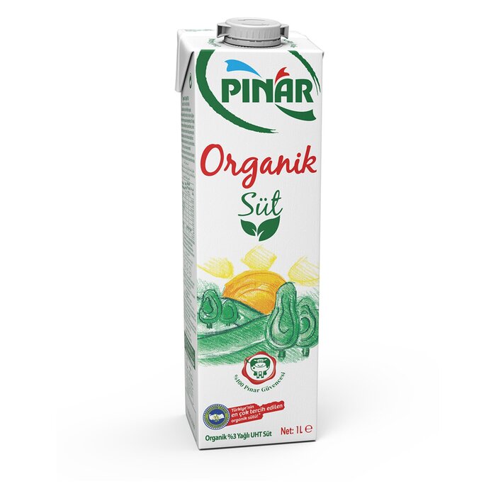 Pınar Süt Organik 1 Lt