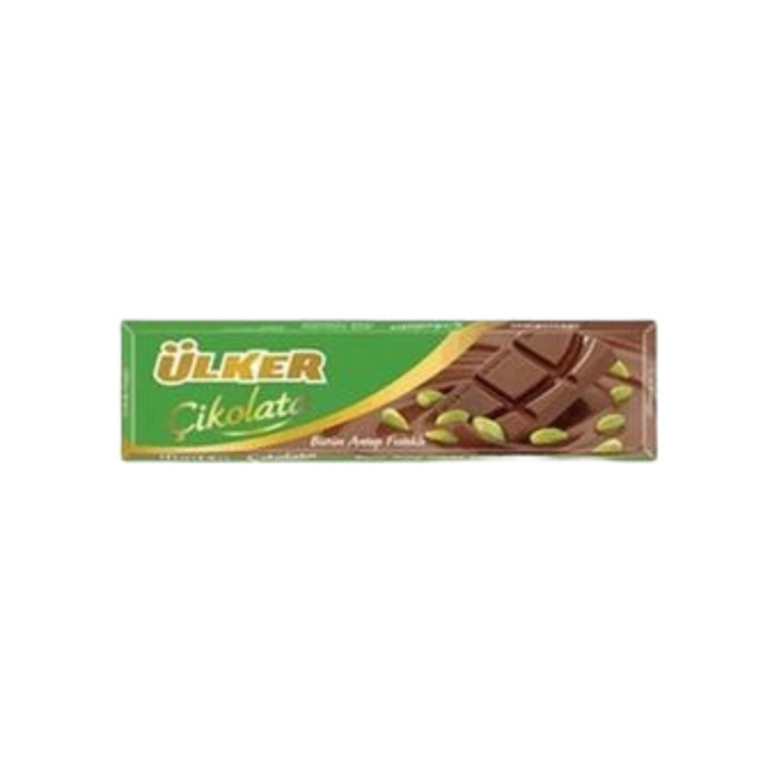 Antep Fıstıklı Sütlü Baton Çikolata 30 Gr