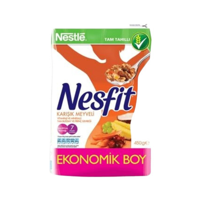 Nesfit Karışık Meyveli Kahvaltılık Gevrek 400 Gr