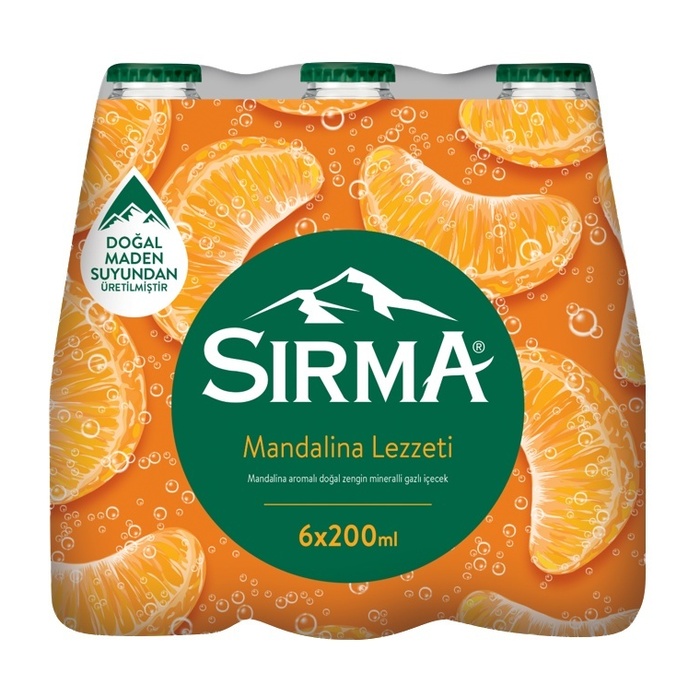 Maden Suyu C Plus Mandalina Aromalı 6x200 Ml