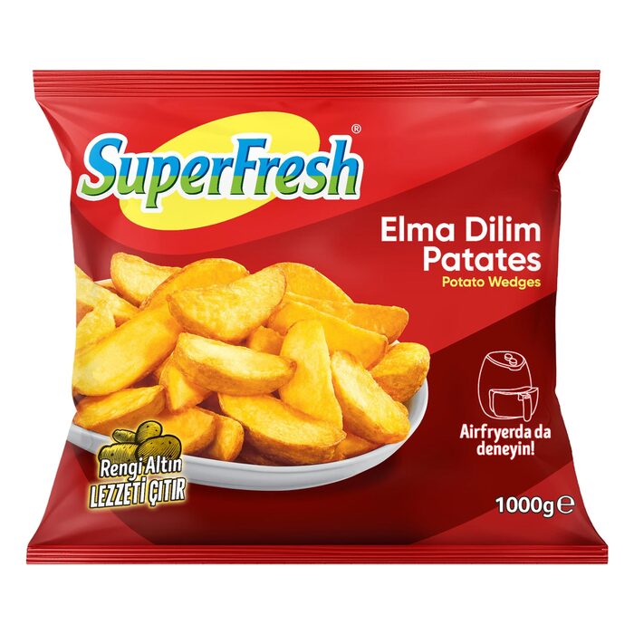 SuperFresh Elma Dilim Patates 1 Kg