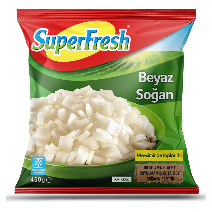 SuperFresh Tatlı Beyaz Soğan 450 Gr