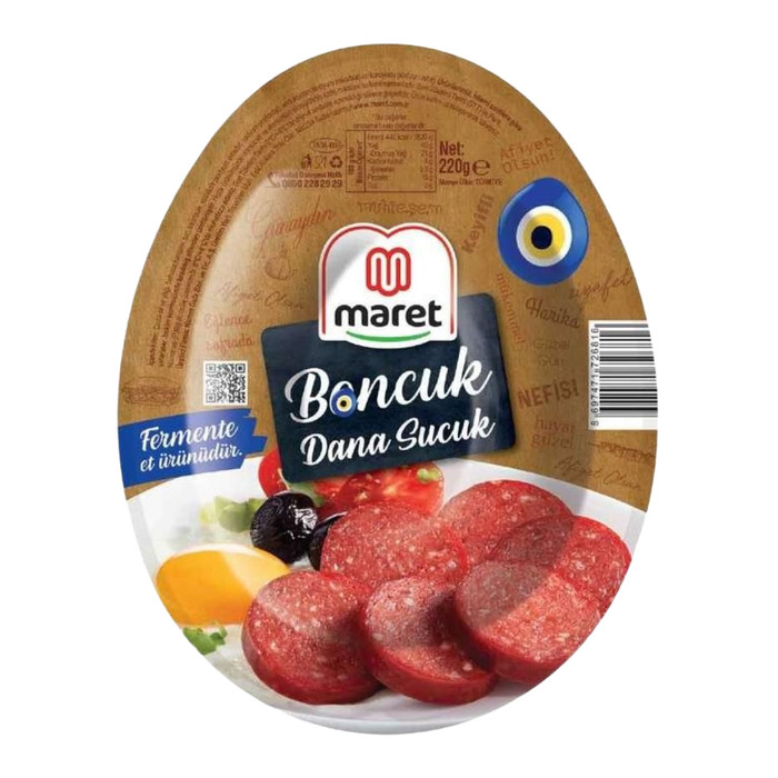 Sucuk Boncuk Dana 220 Gr