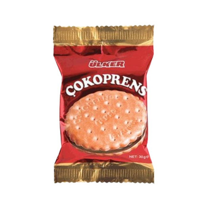 Çokoprens Çikolata Kremalı Sandviç Bisküvi 30 Gr