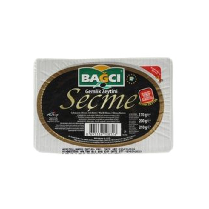 Siyah Seçme Zeytin 200 gr