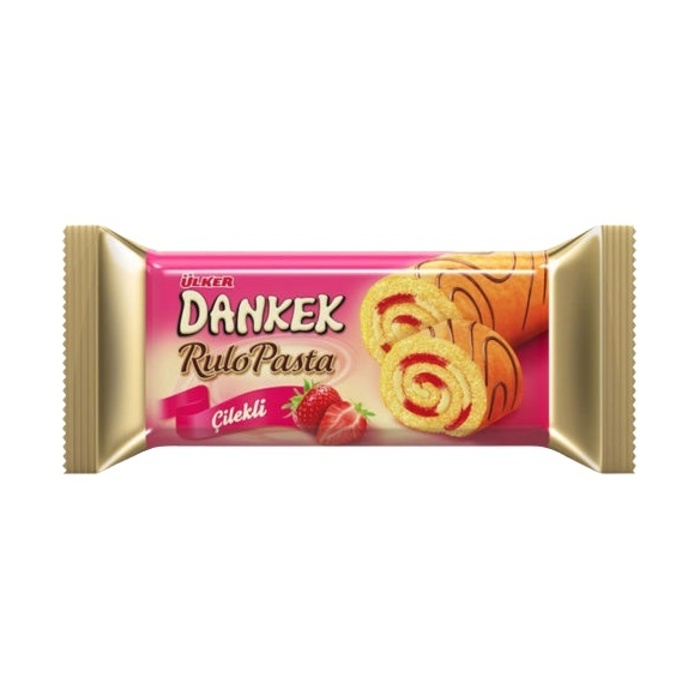 Dankek Çilekli Rulo Pasta 235 Gr