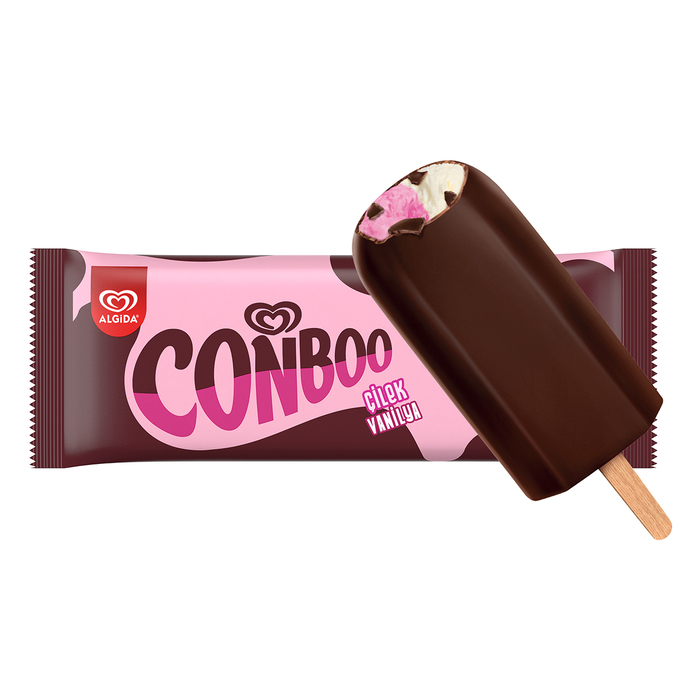 Algida Conboo Çilek Vanilya 60 Ml