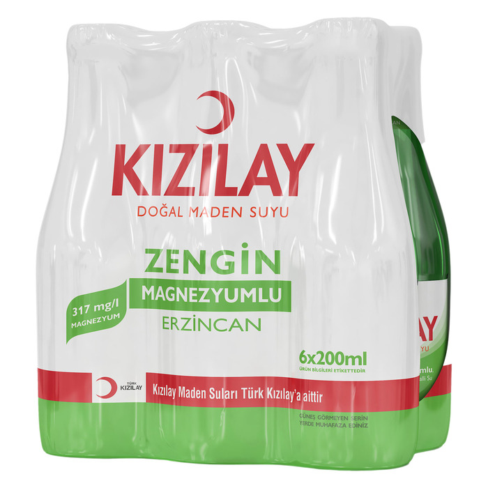 Doğal Maden Suyu 6x200 Ml