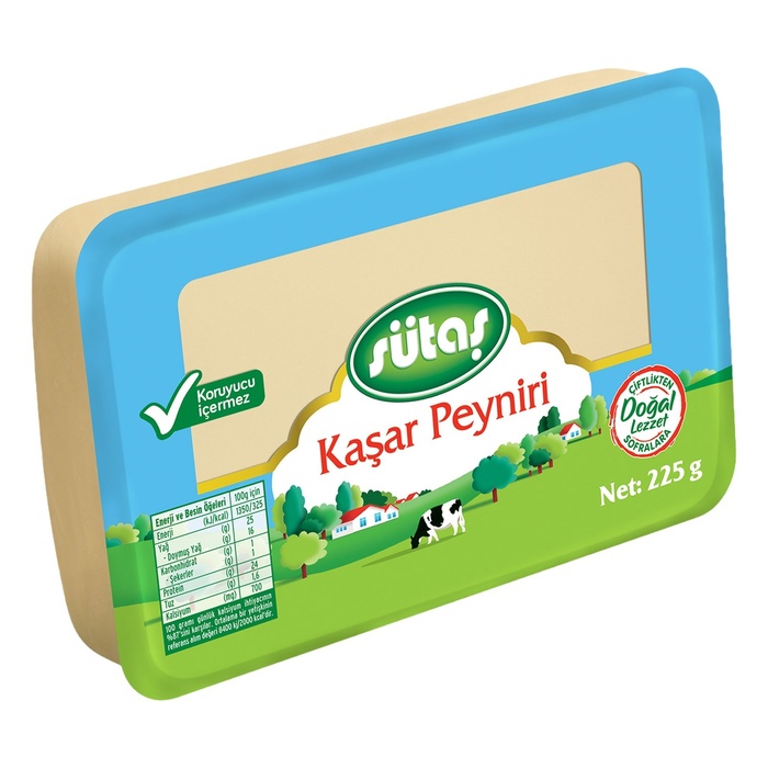 Peynir Kaşar 225 Gr