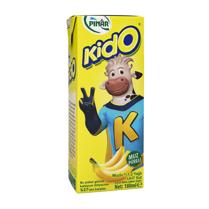 Pınar Süt Kido Muzlu 180 Ml
