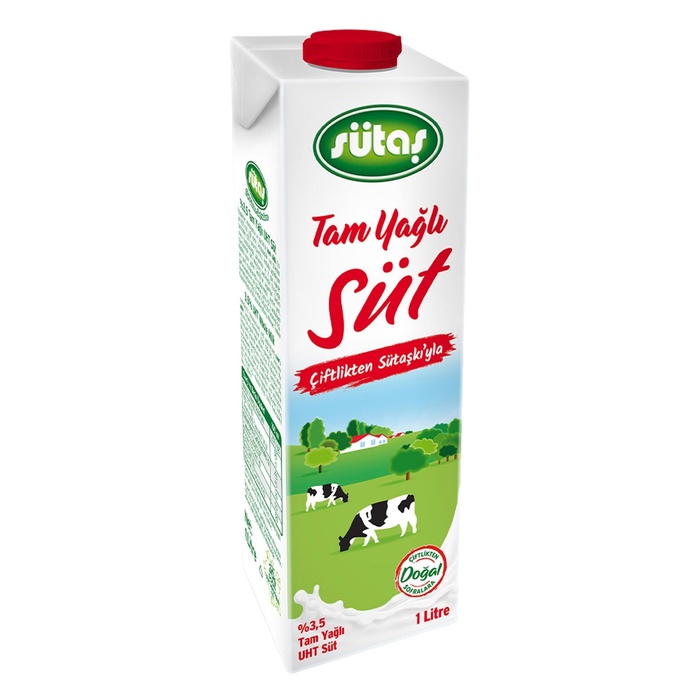 Tam Yağlı Uht Süt 1 Lt