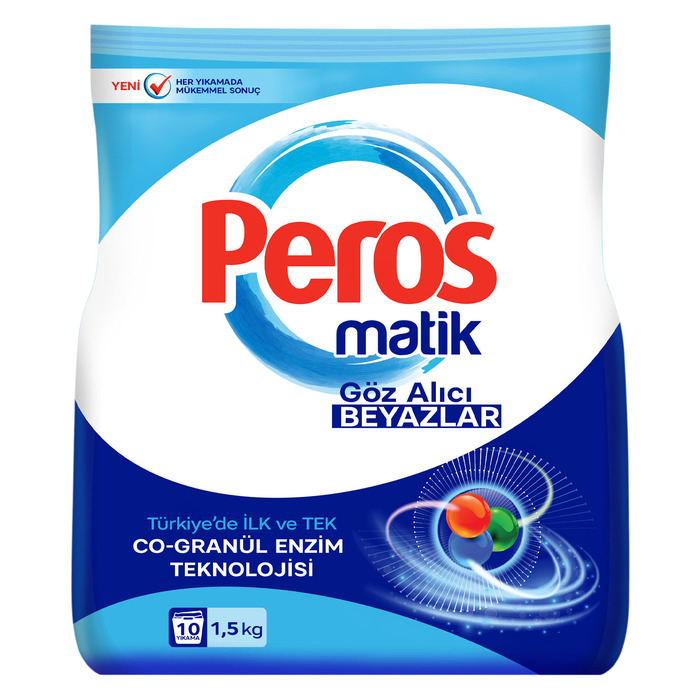 Peros Toz Deterjan Göz Alıcı Beyazlar 1.5 Kg
