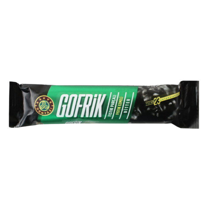 Gofrik Sütlü Fıstık Parçalı 33 Gr